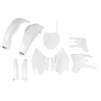 Full Plastic Kit white for Yamaha YZF 250 (2005) - YZF 450 (2005) - REPLICA PLASTICS - YAKIT333F-046 - Ufo Plast