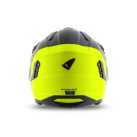 Sheratan cross jet helmet neon yellow and black